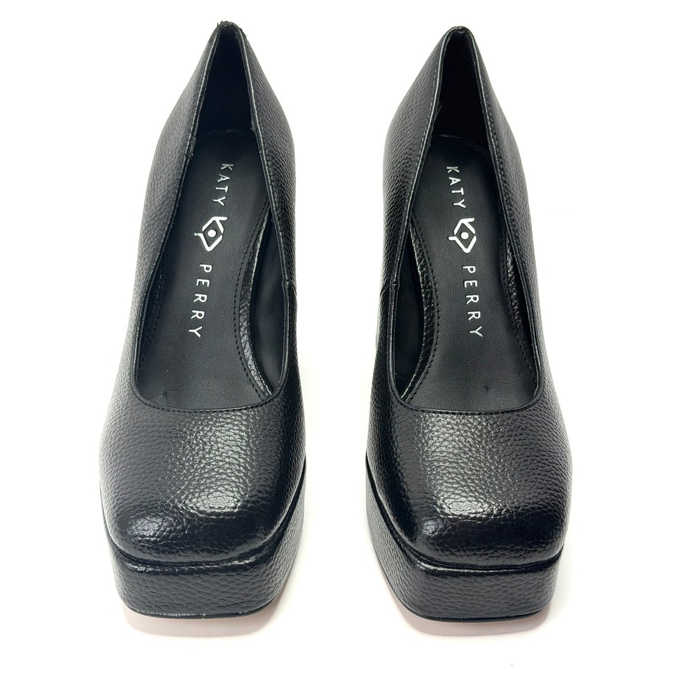 Katy Perry Women's The Uplift Slip-on Platform Pumps Black Size 5.5M NWT/BOX